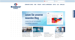 Desktop Screenshot of bronkhorst.ch